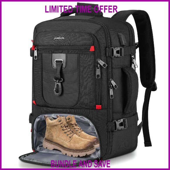 Handbags - Travel Laptop Backpack Airline Approved USB Charging Weekender Bag